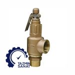 شیر اطمینان هایسک سایز 1/4 1 اینچ اهرم دار