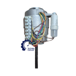 الکتروموتور فن کویل تک شفت 1/30HP الکتروژن - Image 2