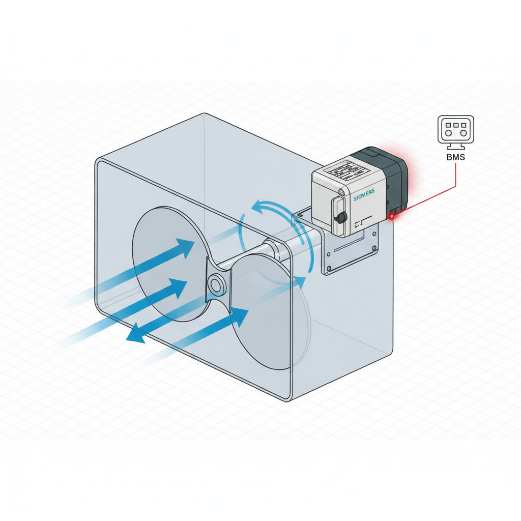 خرید موتور دمپر زیمنس