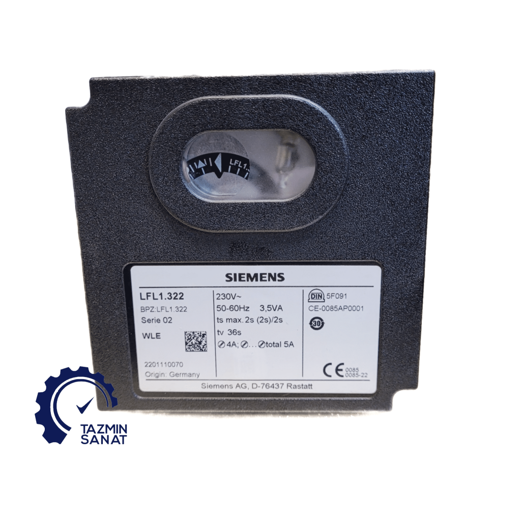 بررسی فنی رله مشعل LFL 1.322