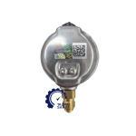 مانومتر صفحه 6 سانت عمودی روغنی برنجی پکنز PAKKENS - Image 2